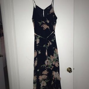 Lulus floral maxi dress